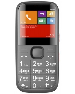 Купить Сотовый телефон Finepower SR235 серый в E-mobi