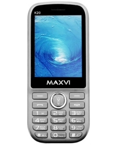 Сотовый телефон Maxvi K20 серый | emobi