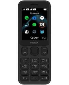 Сотовый телефон Nokia 125 черный | emobi