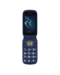 Сотовый телефон Maxvi E6 синий | emobi