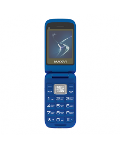 Сотовый телефон Maxvi E5 синий | emobi