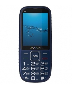 Купить Сотовый телефон Maxvi B9 синий в E-mobi