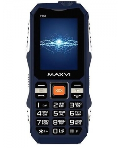 Сотовый телефон Maxvi P100 синий | emobi