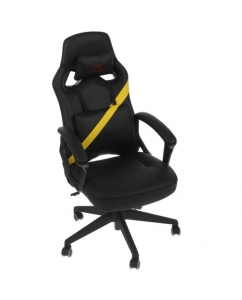 Купить Кресло игровое Zombie DRIVER желтый в E-mobi