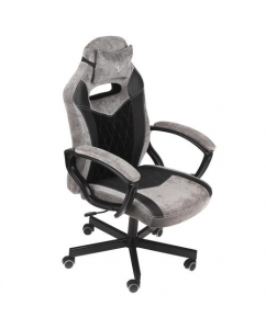 Кресло игровое Zombie VIKING 6 KNIGHT серый | emobi