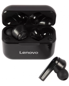Купить Наушники TWS Lenovo QT82 черный в E-mobi