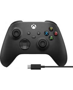 Геймпад Microsoft Xbox WLC + Кабель черный | emobi