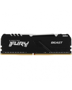 Купить Оперативная память Kingston FURY Beast Black RGB [KF432C16BBA/8] 8 ГБ в E-mobi