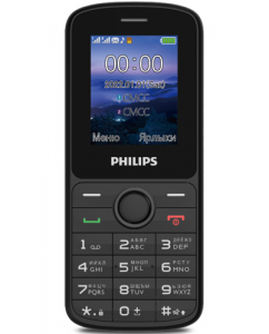 Сотовый телефон Philips Xenium E2101 черный | emobi