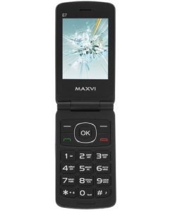 Купить Сотовый телефон Maxvi E7 красный в E-mobi