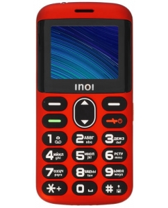 Купить Сотовый телефон INOI 118B красный в E-mobi