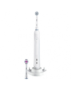 Купить Электрическая зубная щетка Braun Oral-B Pro 900 Sensitive белый в E-mobi