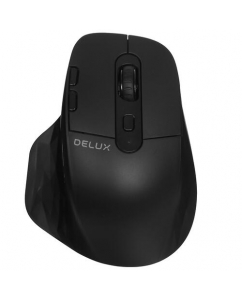 Купить Мышь беспроводная/проводная Delux M912DB черный в E-mobi