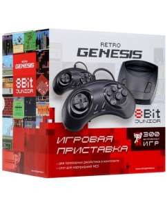 Купить Ретро-консоль Retro Genesis 8 Bit Junior + 300 игр в E-mobi