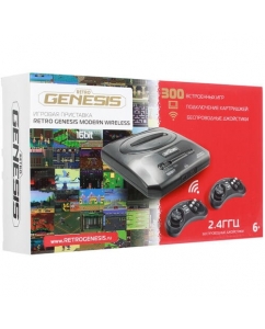 Ретро-консоль Retro Genesis Modern Wireless + 300 игр | emobi