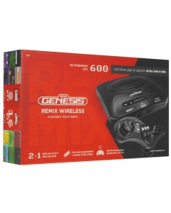 Купить Ретро-консоль Retro Genesis Remix Wireless + 600 игр в E-mobi