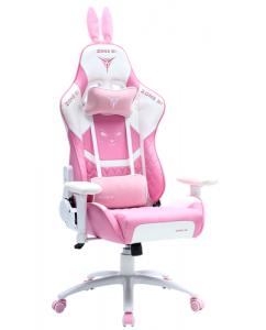 Купить Кресло игровое ZONE 51 BUNNY розовый в E-mobi