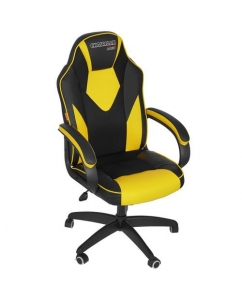 Купить Кресло игровое CHAIRMAN Game 17 желтый в E-mobi