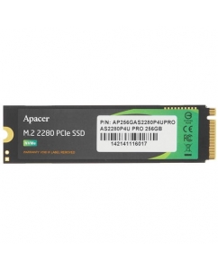 Купить 256 ГБ SSD M.2 накопитель Apacer AS2280P4U PRO [AP256GAS2280P4UPRO-1] в E-mobi