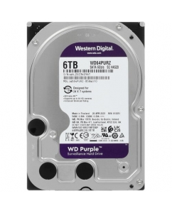 6 ТБ Жесткий диск WD Purple Surveillance [WD64PURZ] | emobi