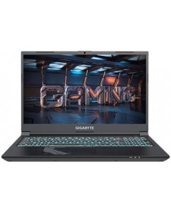 Ноутбук игровой GIGABYTE G5, 15.6",  IPS, Intel Core i5 12500H, 12-ядерный, 16ГБ DDR4, 512ГБ SSD,  NVIDIA GeForce  RTX 4050 для ноутбуков - 6 ГБ, черный  | emobi