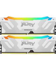 Купить Оперативная память Kingston Fury Renegade White RGB [KF576C38RWAK2-32] 32 ГБ в E-mobi
