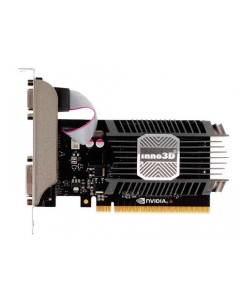 Купить Видеокарта INNO3D GeForce GT 730 Silent LP [N730-1SDV-D3BX] в E-mobi