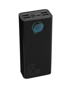 Купить Портативный аккумулятор Baseus Amblight Quick Charge 65W черный в E-mobi