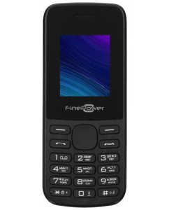 Купить Сотовый телефон FinePower SR282 черный в E-mobi