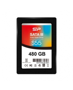480 ГБ 2.5" SATA накопитель Silicon Power Slim S55 [SP480GBSS3S55S25] | emobi