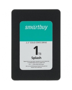 1000 ГБ 2.5" SATA накопитель Smartbuy Splash [SBSSD-001TT-MX902-25S3] | emobi