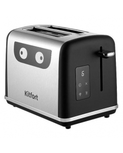Тостер Kitfort КТ-6221 серебристый | emobi
