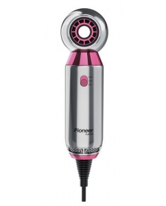 Купить Фен Pioneer HD-1000 серебристый/розовый в E-mobi