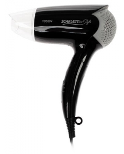 Купить Фен Scarlett SC-HD70IT02 черный/серебристый в E-mobi