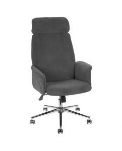 Кресло офисное TetChair CHARM ФЛОК серый | emobi