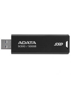 Купить 500 ГБ Внешний SSD ADATA SC610 [SC610-500G-CBK/RD] в E-mobi