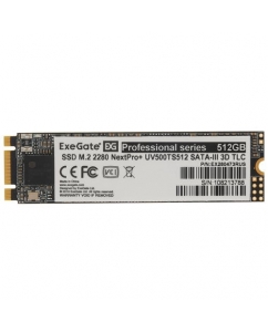 Купить 512 ГБ SSD M.2 накопитель ExeGate NextPro+ UV500TS512 [EX280473RUS] в E-mobi