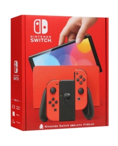 Игровая консоль Nintendo Switch OLED – Mario Red Edition красный | emobi