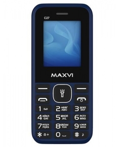 Сотовый телефон Maxvi C27 синий | emobi
