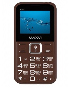 Сотовый телефон Maxvi B200 коричневый | emobi