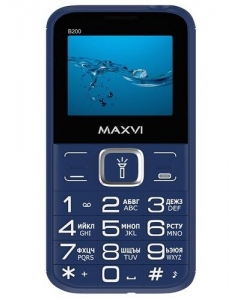 Сотовый телефон Maxvi B200 синий | emobi