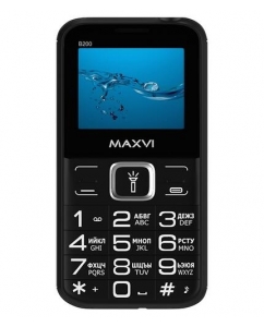 Купить Сотовый телефон Maxvi B200 черный в E-mobi