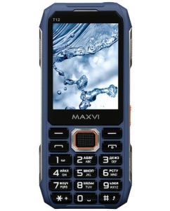 Сотовый телефон Maxvi T12 синий | emobi