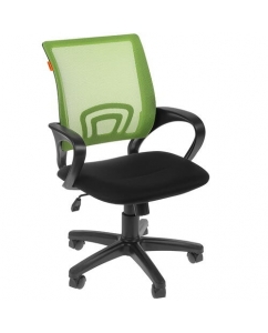 Купить Кресло офисное CHAIRMAN 696 black зеленый в E-mobi