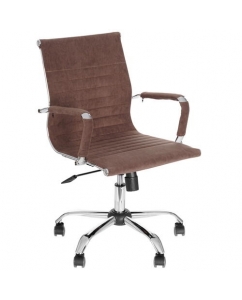 Кресло офисное TetChair Urban-Low коричневый | emobi