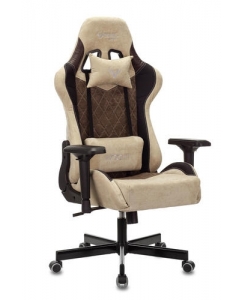 Купить Кресло игровое Zombie VIKING 7 KNIGHT коричневый в E-mobi