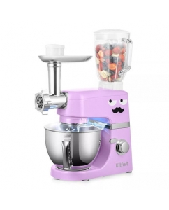 Купить Кухонная машина Kitfort KT-3423-2 фиолетовый в E-mobi