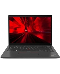 Ноутбук Lenovo ThinkPad T14 Gen 3 21AH00BSUS, 14", IPS, Intel Core i7 1260P, 12-ядерный, 16ГБ DDR4, 512ГБ SSD,  Intel Iris Xe graphics, черный  | emobi