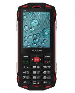 Сотовый телефон Maxvi R3 красный | emobi