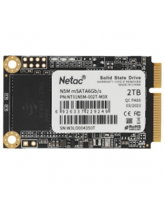 Купить 2048 ГБ MSATA накопитель Netac N5M [NT01N5M-002T-M3X] в E-mobi